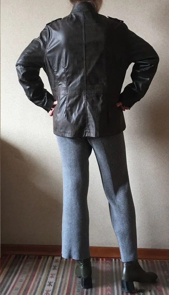 Куртка кожаная BIAGGINI, размер 54-56