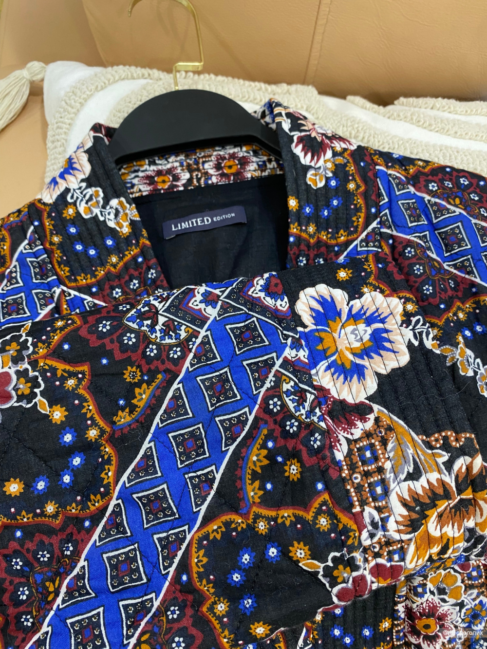 Стеганая куртка-кимоно Marks & Spencer Limited Edition,Размер Евр .38