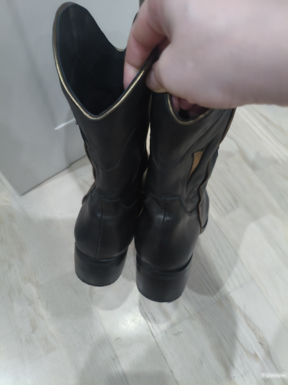 Кожаные казаки Sub55 42 размера