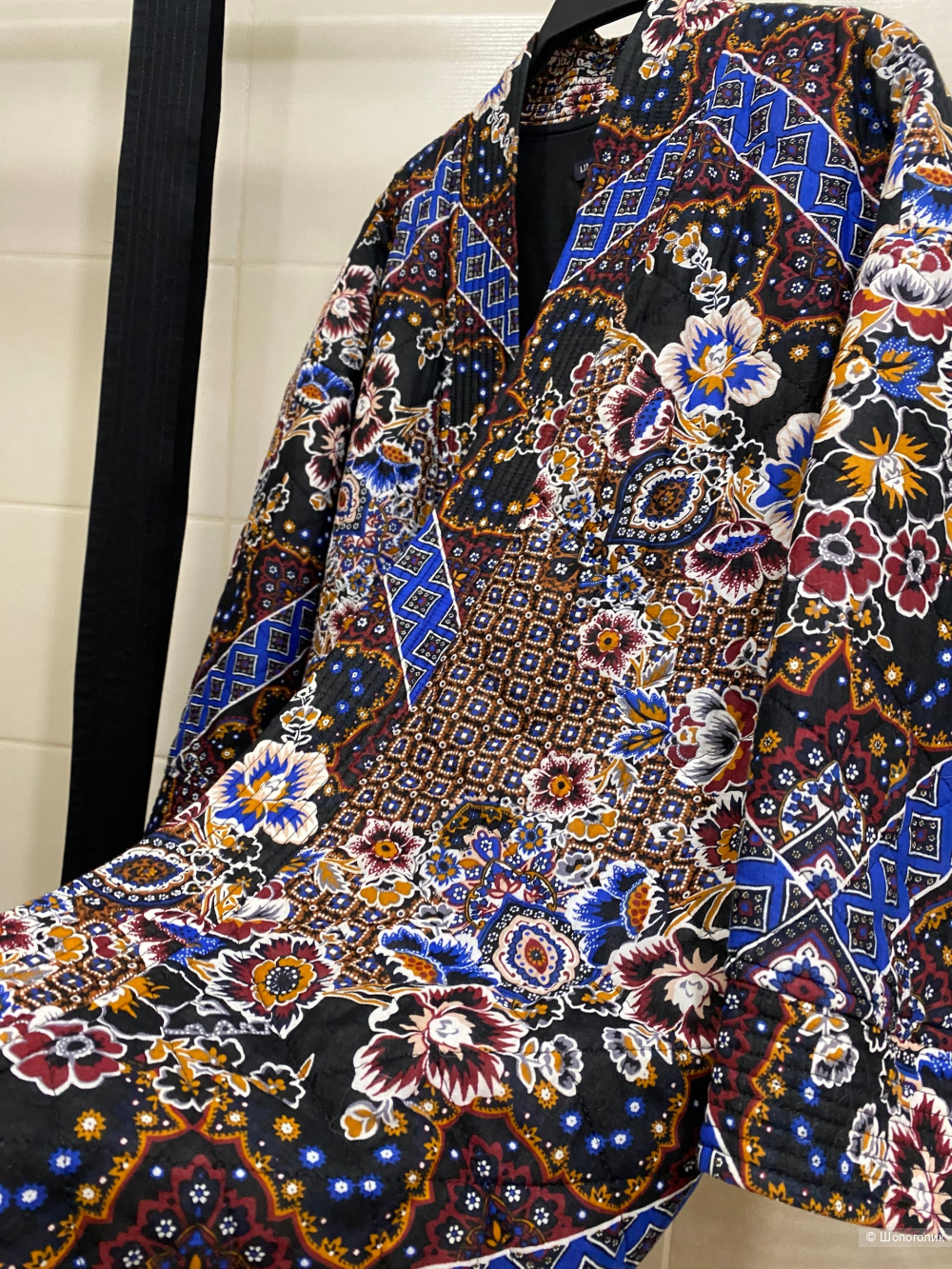 Стеганая куртка-кимоно Marks & Spencer Limited Edition,Размер Евр .38