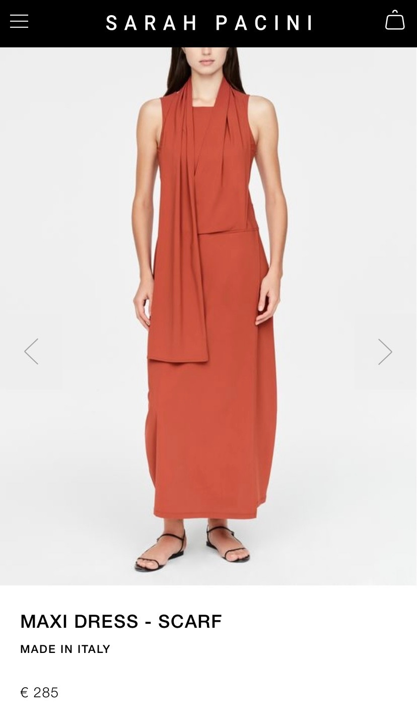 Платье  Sarah Pacini.Размер фирм 1.