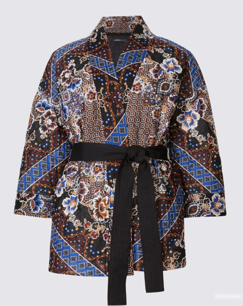 Стеганая куртка-кимоно Marks & Spencer Limited Edition,Размер Евр .38