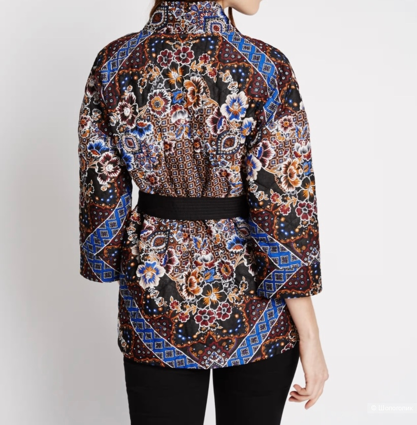 Стеганая куртка-кимоно Marks & Spencer Limited Edition,Размер Евр .38