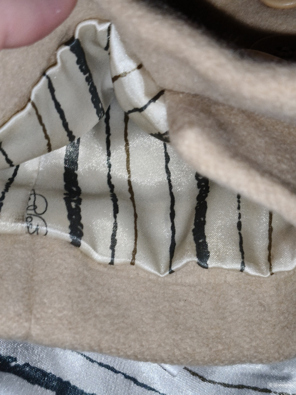 Силуэтное шерстяное пальто Paul Costelloe 44