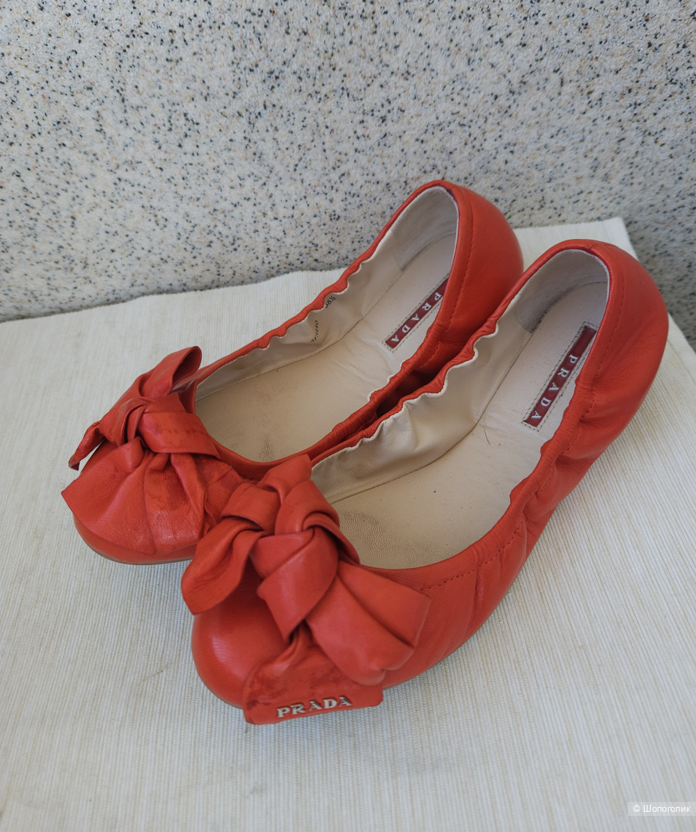 Балетки Prada, 38,5