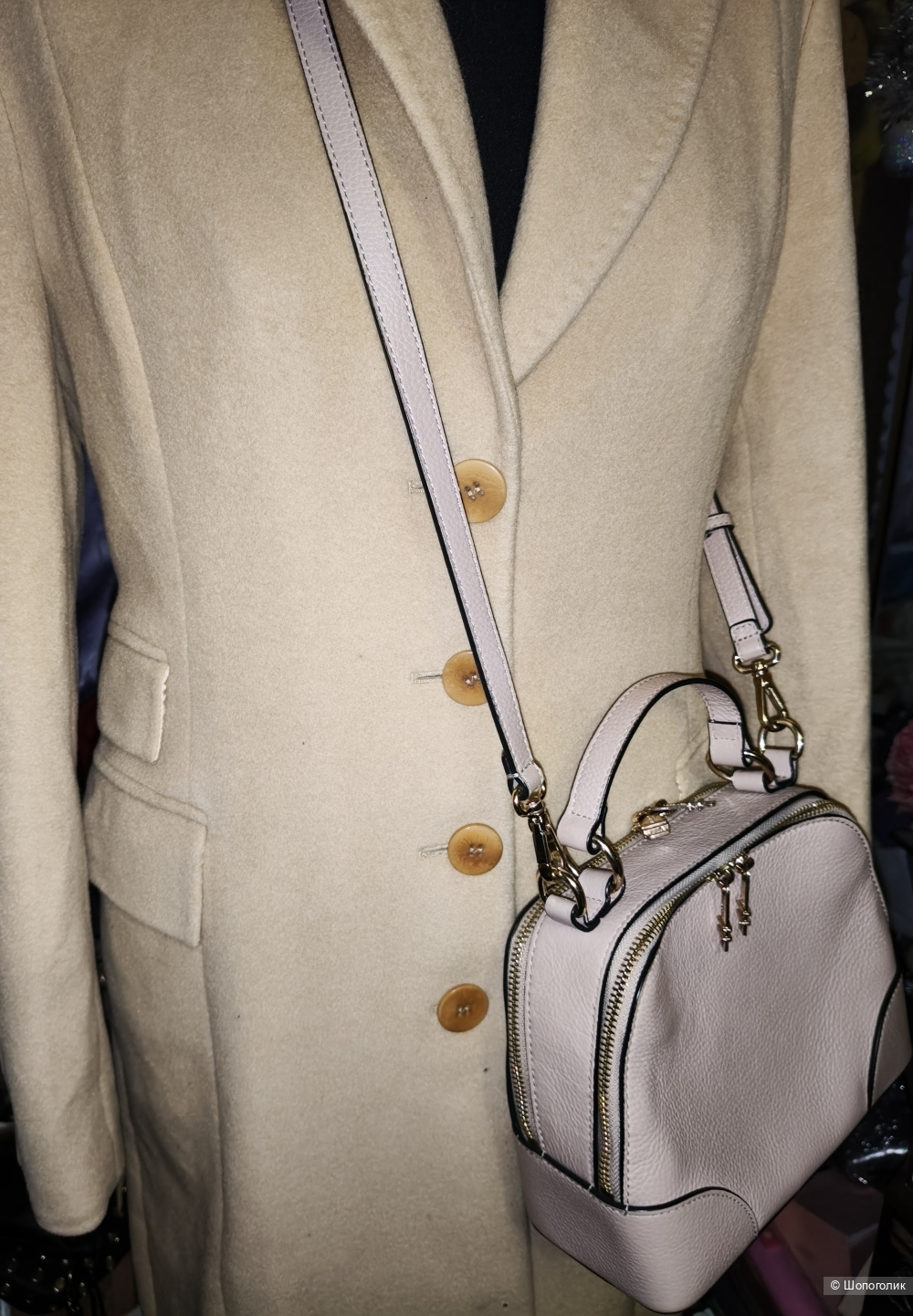 Силуэтное шерстяное пальто Paul Costelloe 44