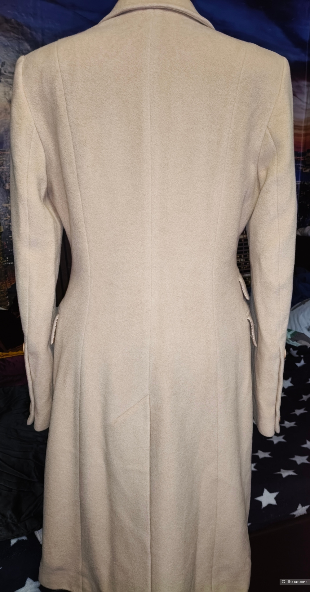 Силуэтное шерстяное пальто Paul Costelloe 44