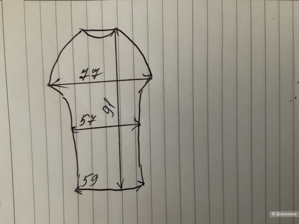 Футболка( туника) Alcott Los Angeles, L