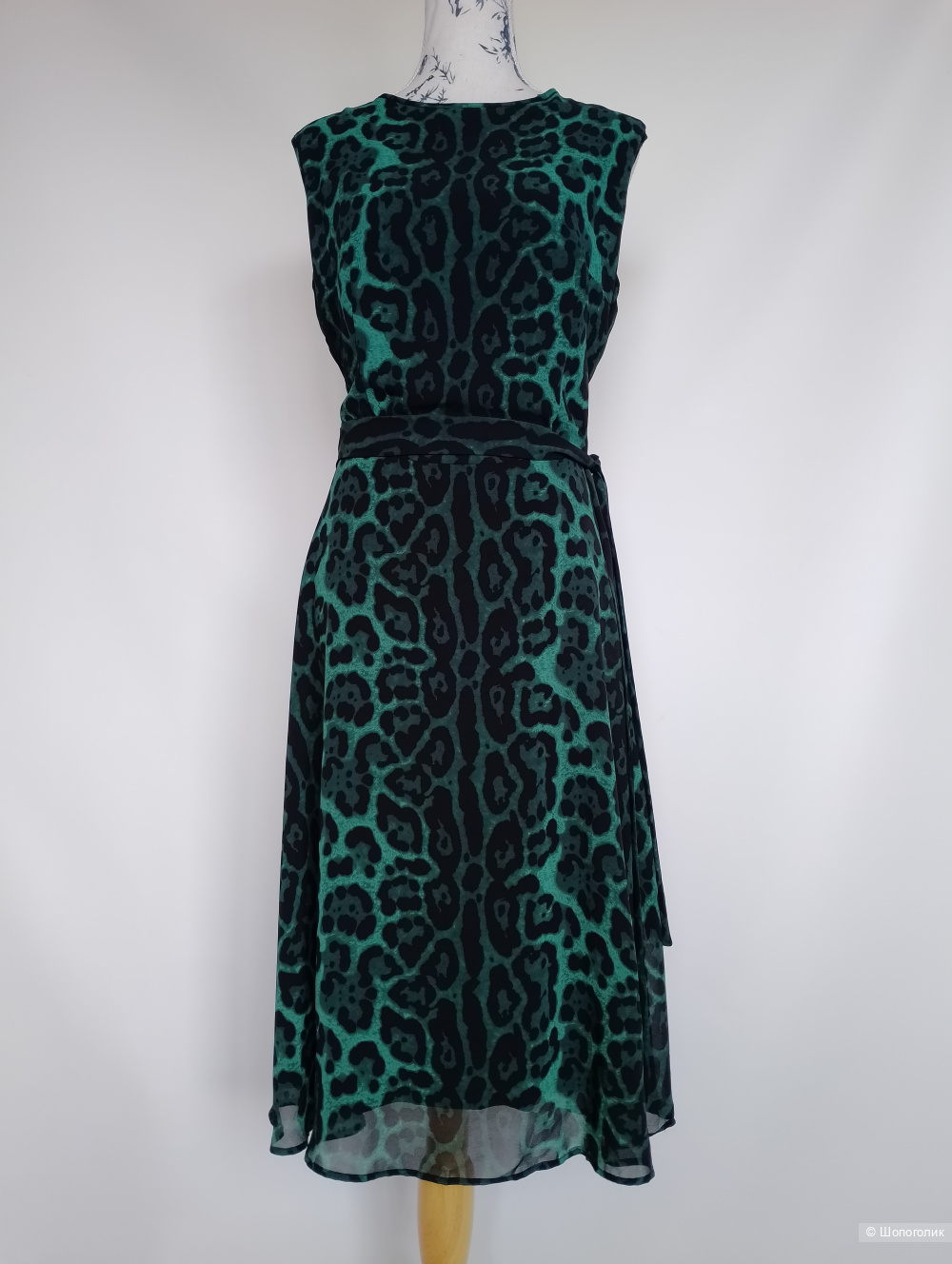 Платье с принтом viviarte studio из вискозы, 48