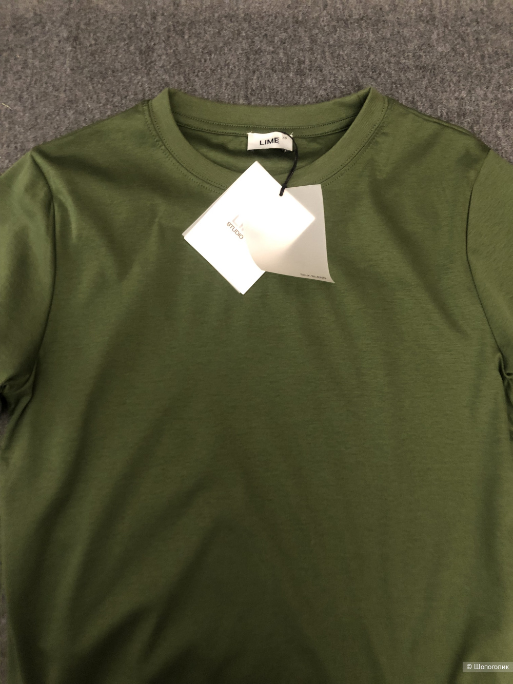 Футболка Lime новая (XS) silk blend