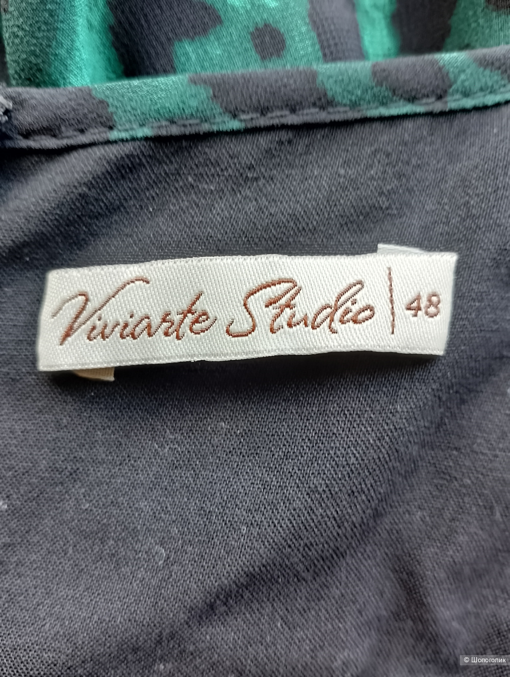 Платье с принтом viviarte studio из вискозы, 48