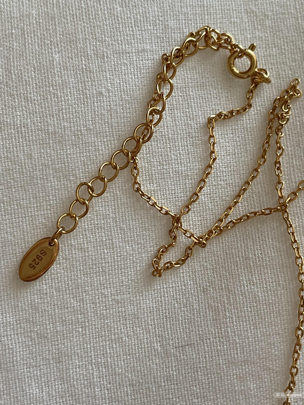 Колье из серебра 925