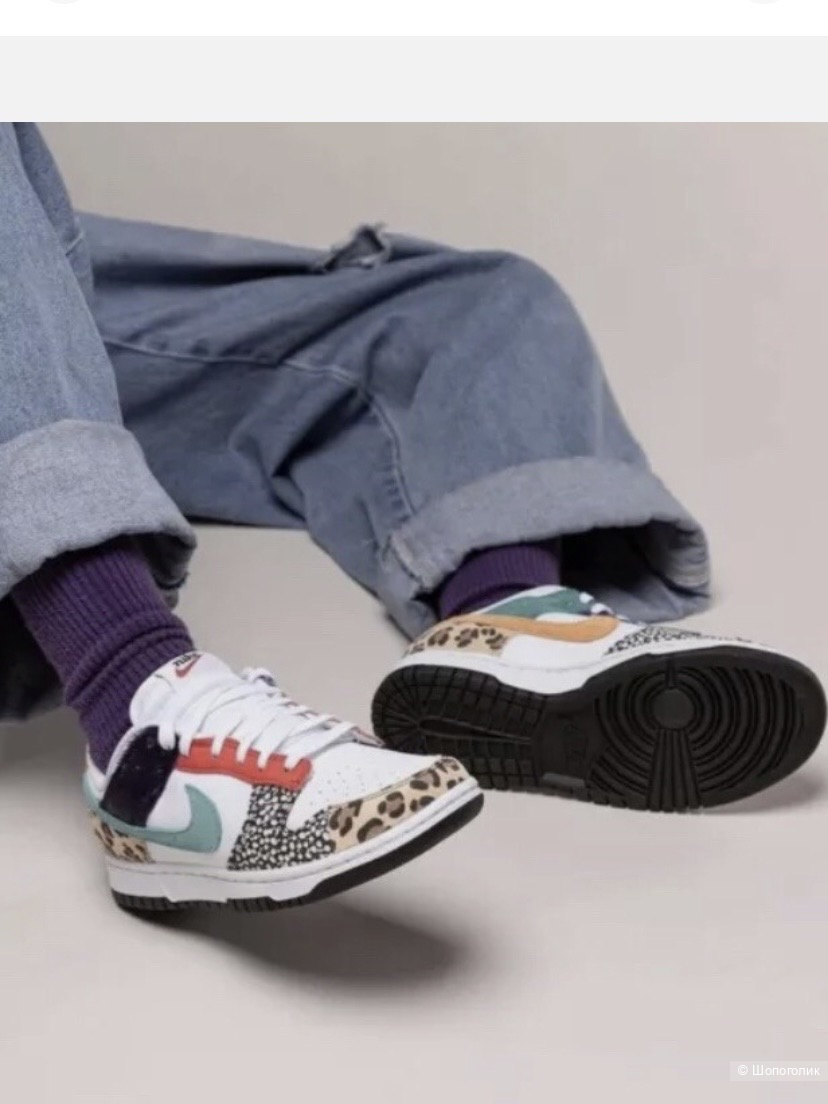 Кроссовки Nike Dunk Low "Safari Mix" р. 38,5-39