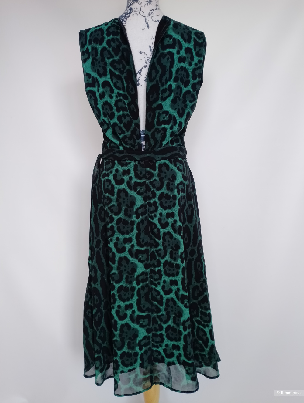 Платье с принтом viviarte studio из вискозы, 48