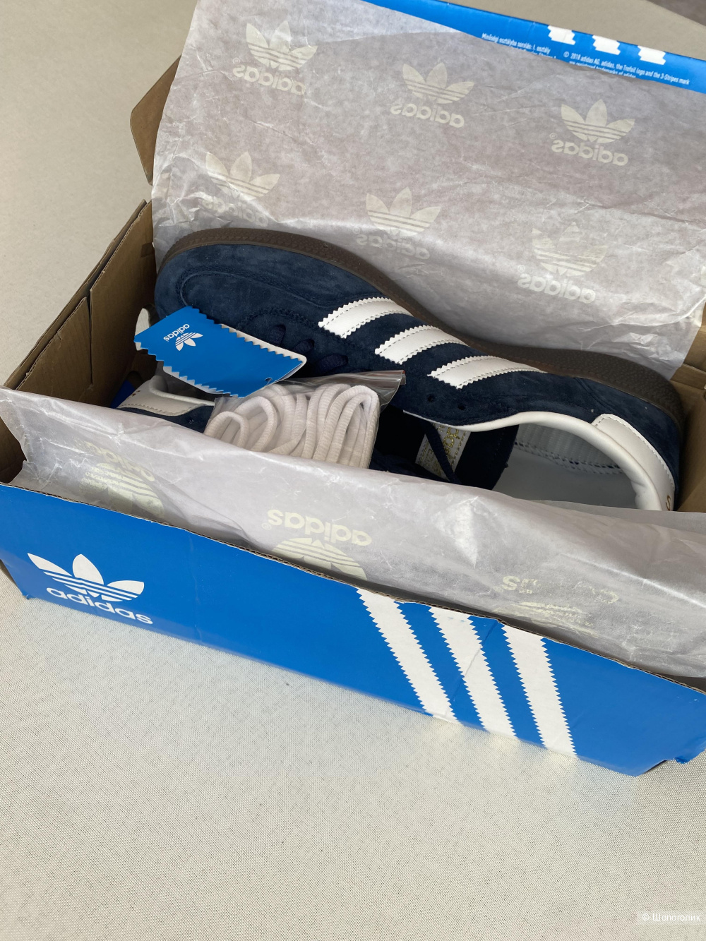 Кроссовки adidas Handball Spezial Navy White р.42-42,5