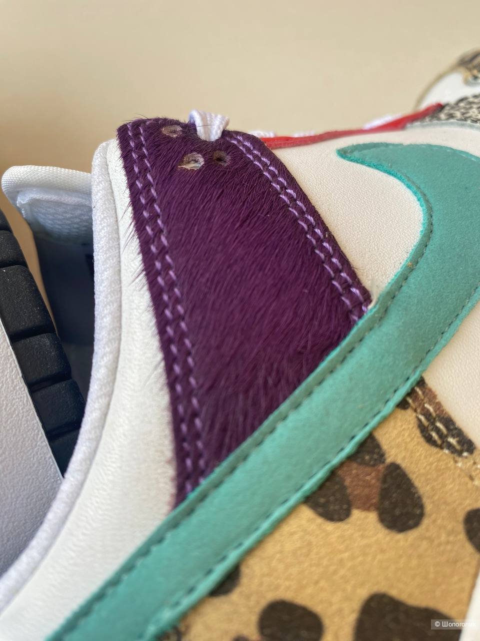 Кроссовки Nike Dunk Low "Safari Mix" р. 38,5-39