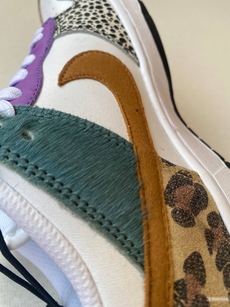 Кроссовки Nike Dunk Low "Safari Mix" р. 38,5-39