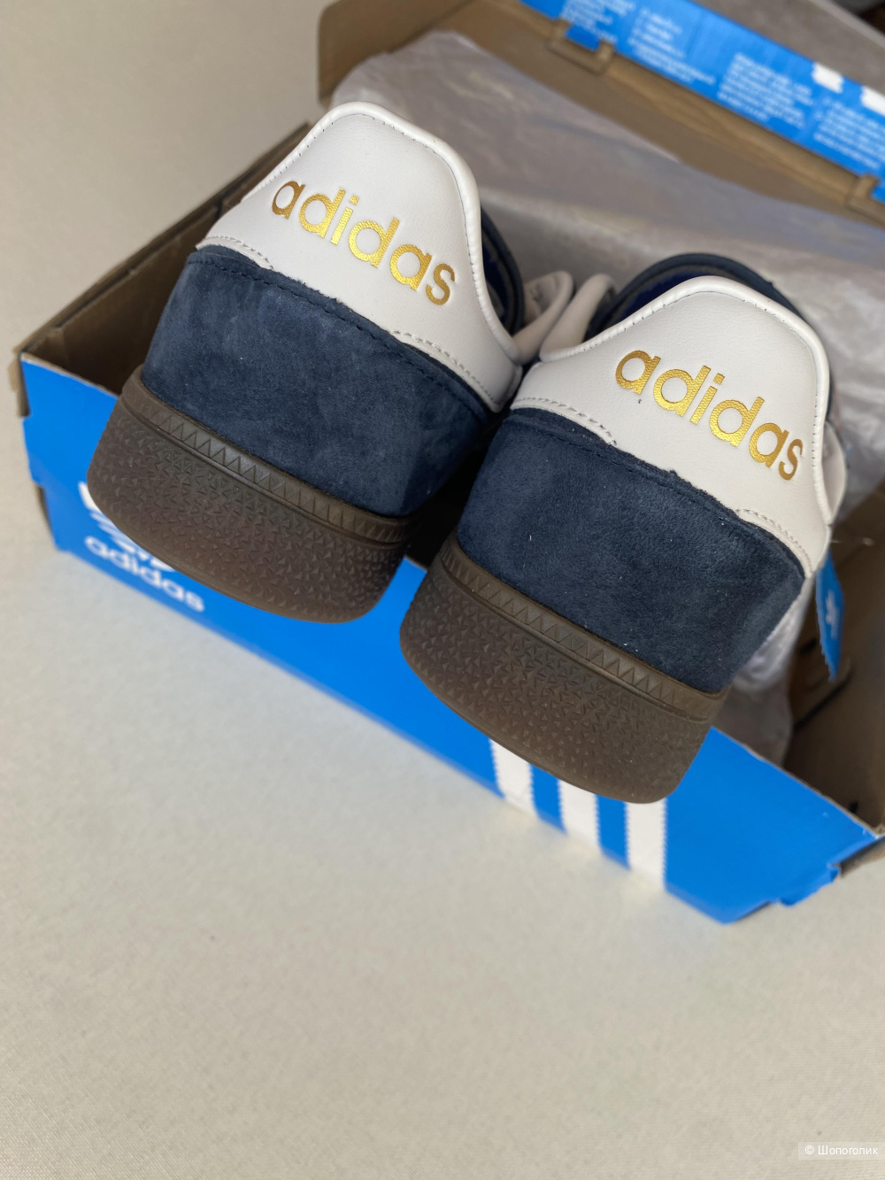 Кроссовки adidas Handball Spezial Navy White р.42-42,5