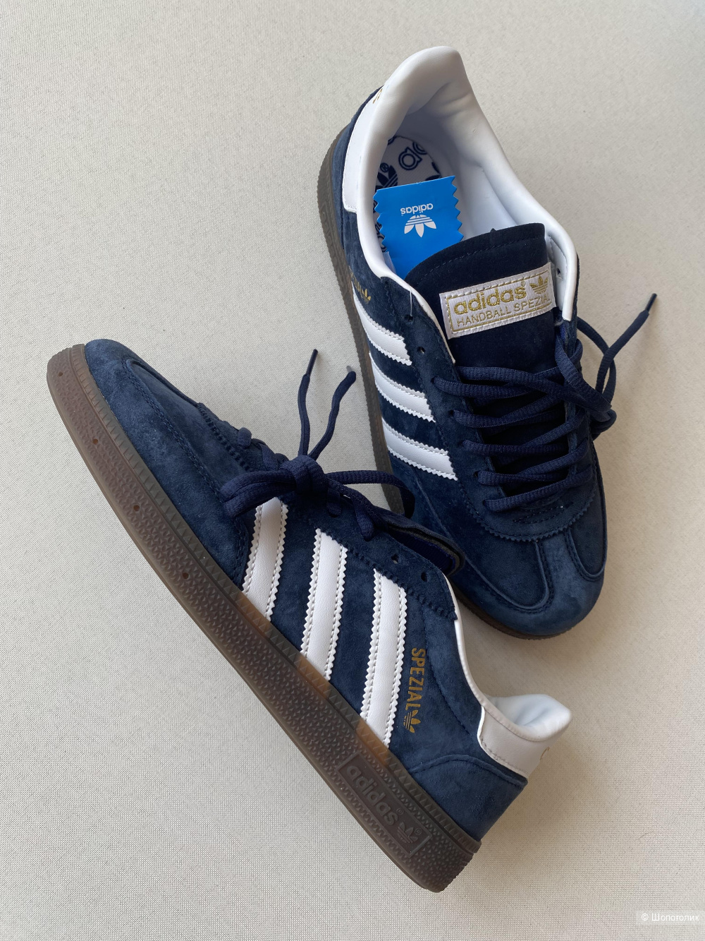 Кроссовки adidas Handball Spezial Navy White р.42-42,5