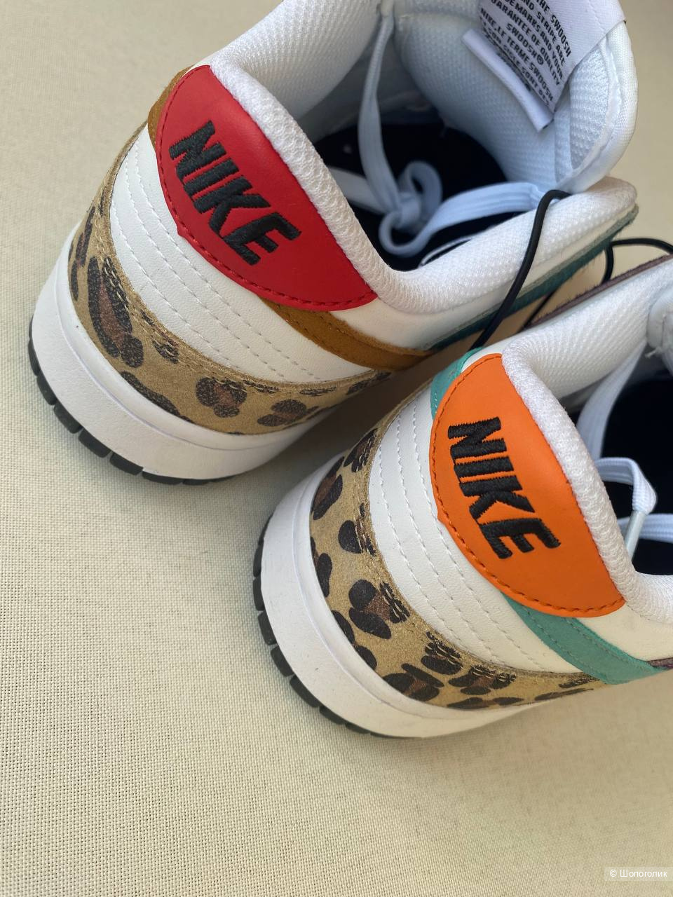 Кроссовки Nike Dunk Low "Safari Mix" р. 38,5-39