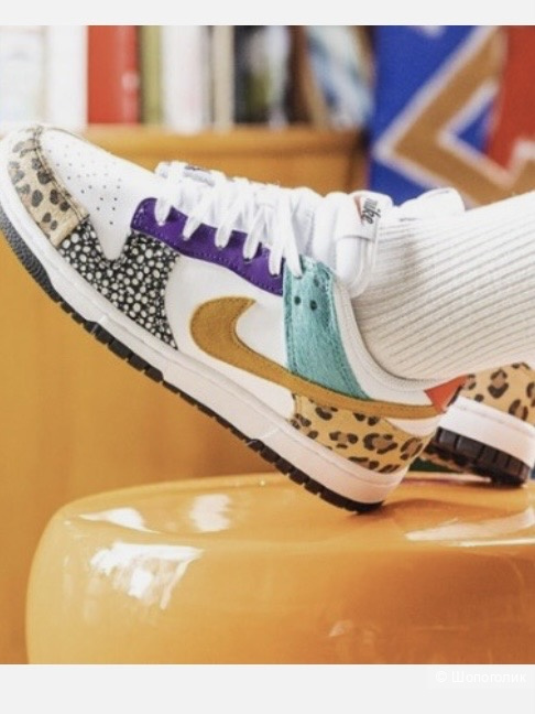 Кроссовки Nike Dunk Low "Safari Mix" р. 38,5-39