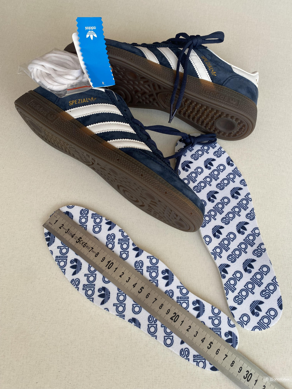 Кроссовки adidas Handball Spezial Navy White р.42-42,5