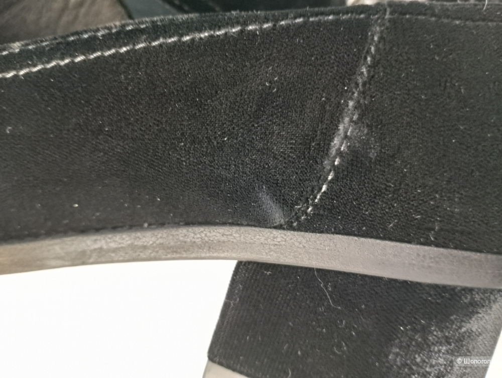 Лоферы chanel со львом велюровые, 39С