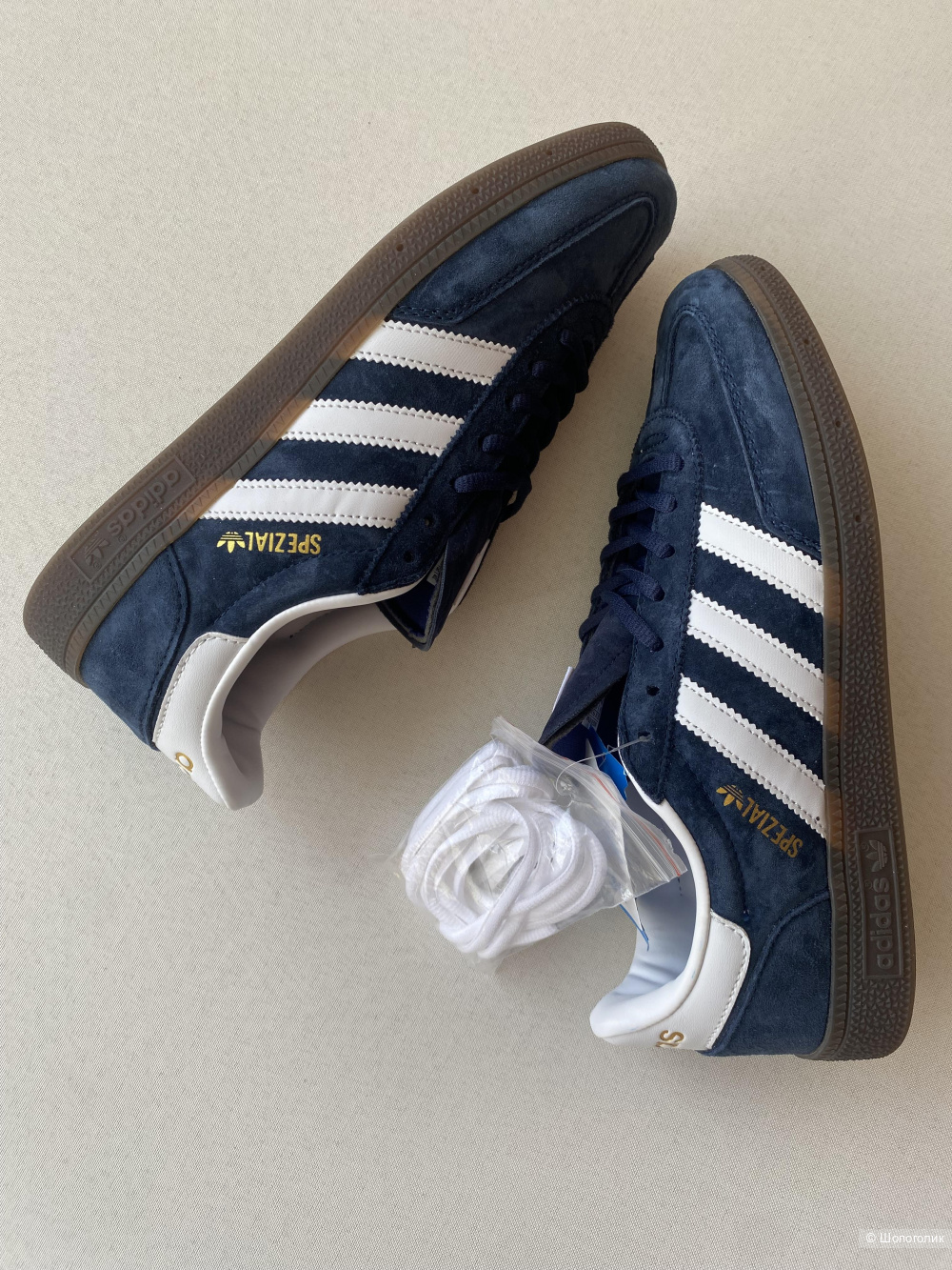 Кроссовки adidas Handball Spezial Navy White р.42-42,5