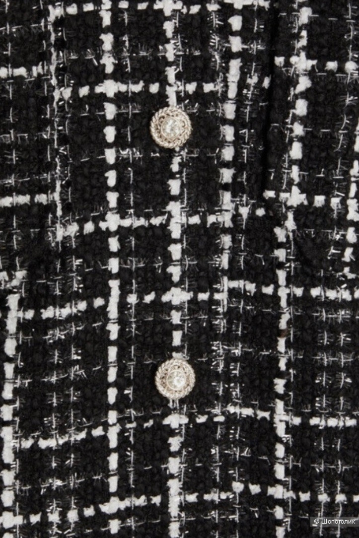 Твидовый жакет Quiz.Размер М.Оверсайз.