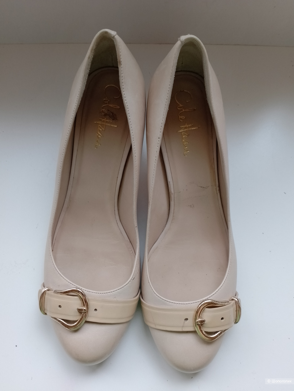 Туфли cole haan низкий каблук, 38,5