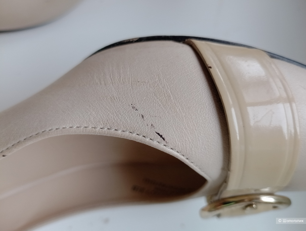 Туфли cole haan низкий каблук, 38,5