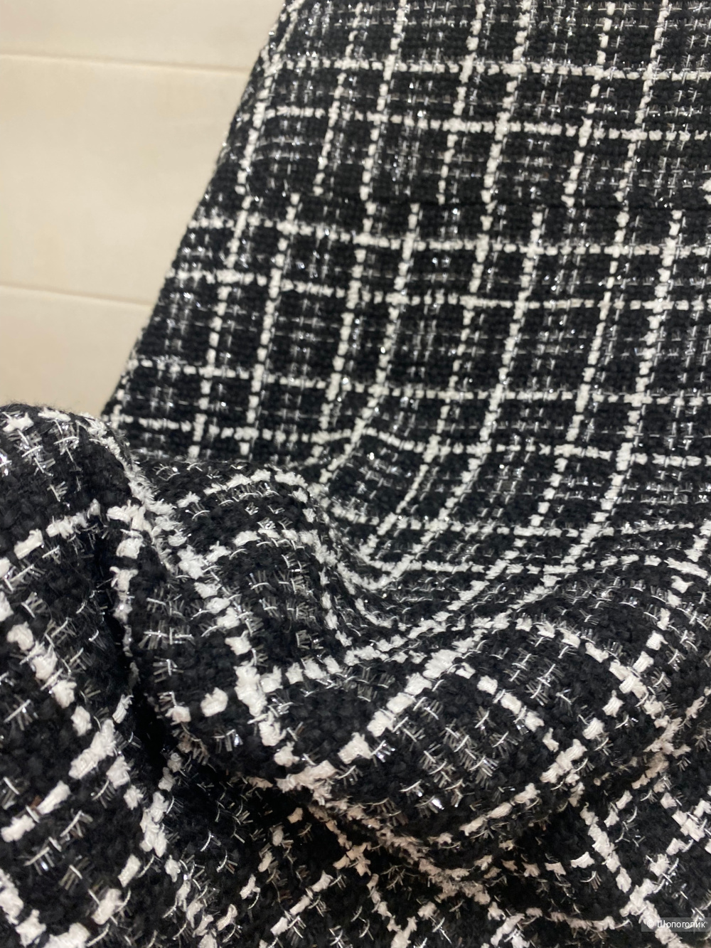 Твидовый жакет Quiz.Размер М.Оверсайз.