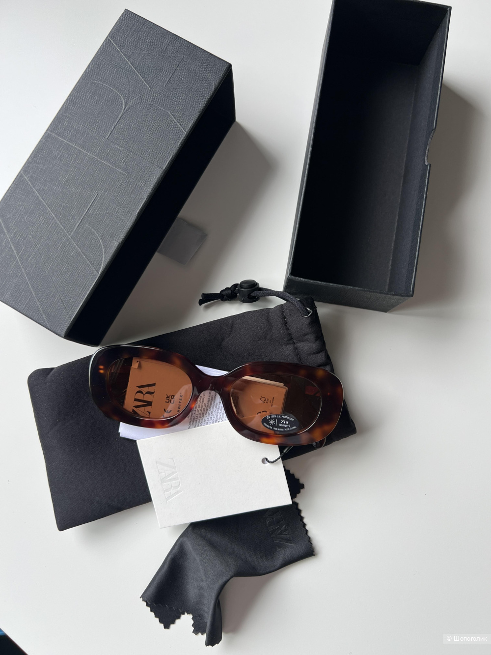 Очки солнечные Zara овальные