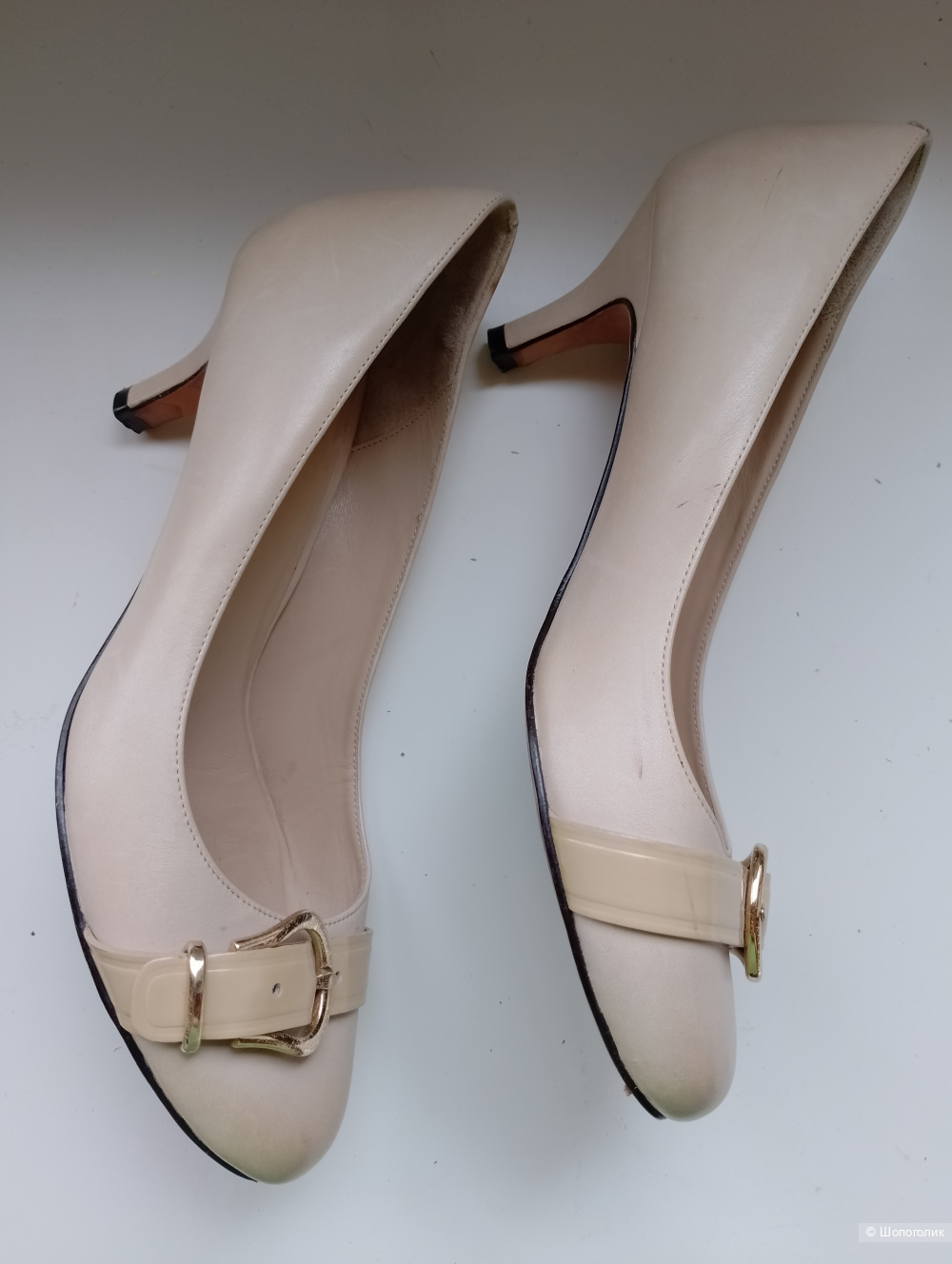 Туфли cole haan низкий каблук, 38,5