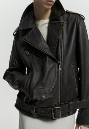 Кожаная куртка Lime S