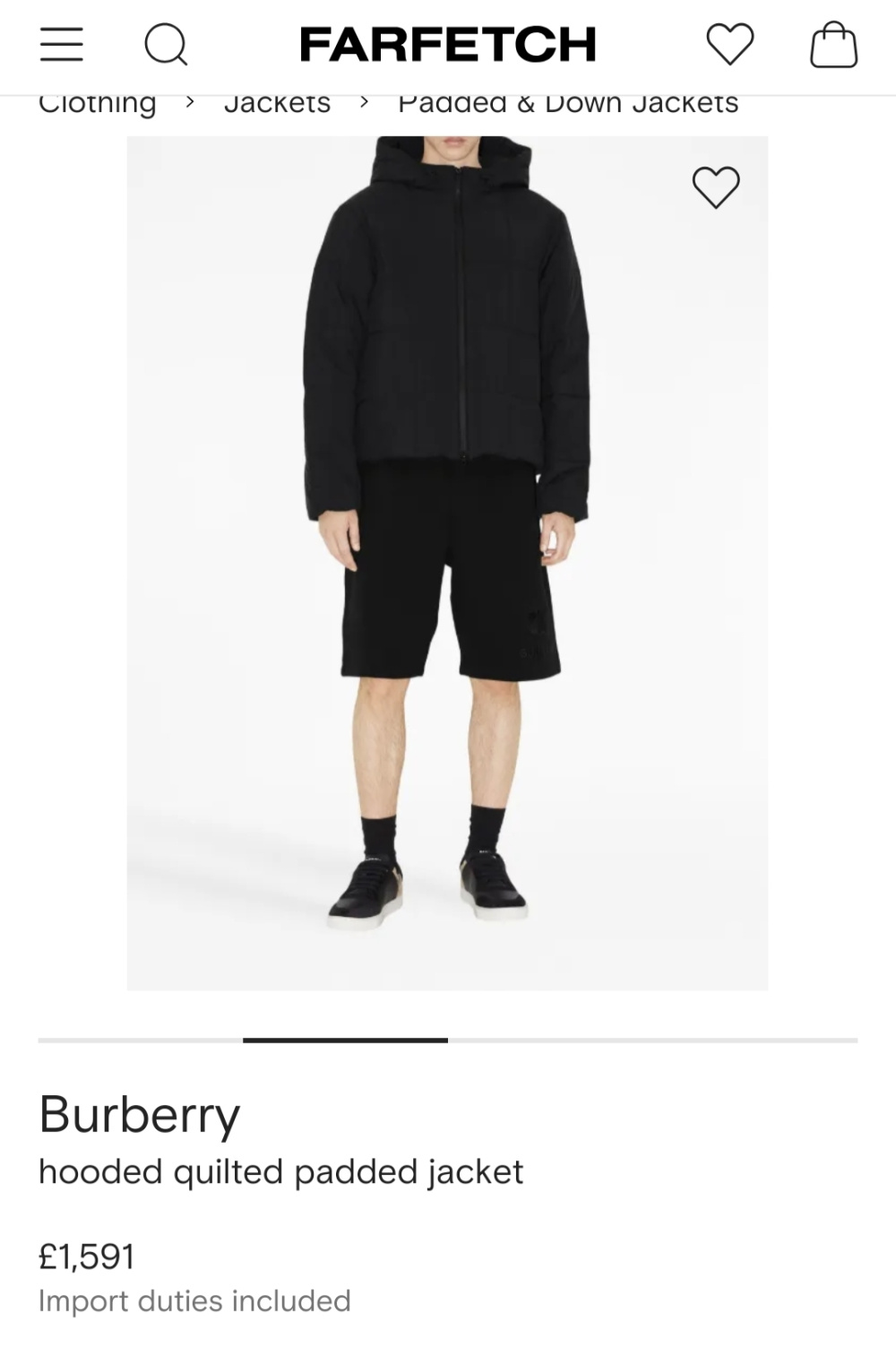Куртка Burberry, размер М