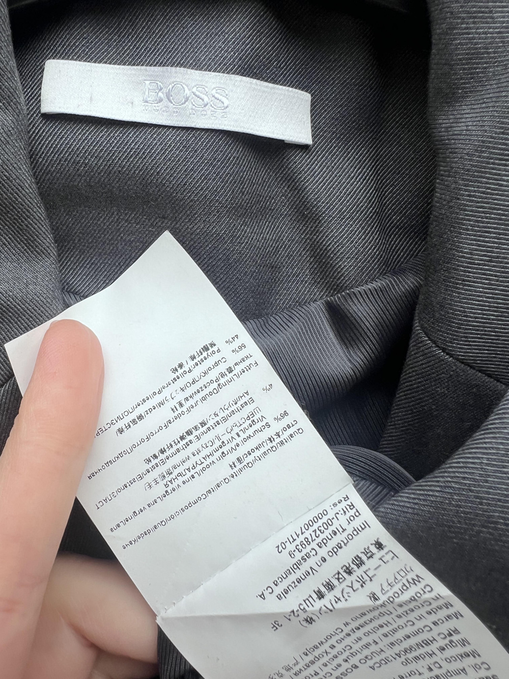 Пиджак Hugo Boss жакет размер 46