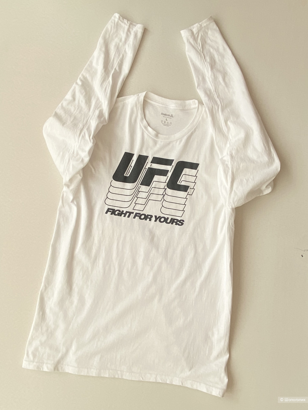 Лонгсливы Reebok UFC  р.L/XL