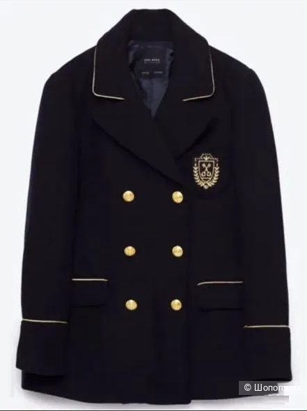 Полупальто Zara, 44 размер