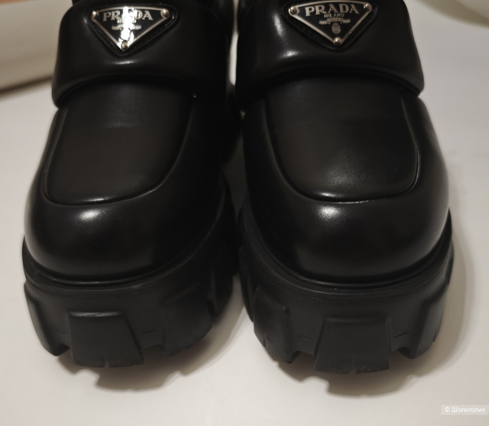 Лоферы Prada, размер 39(26 см)