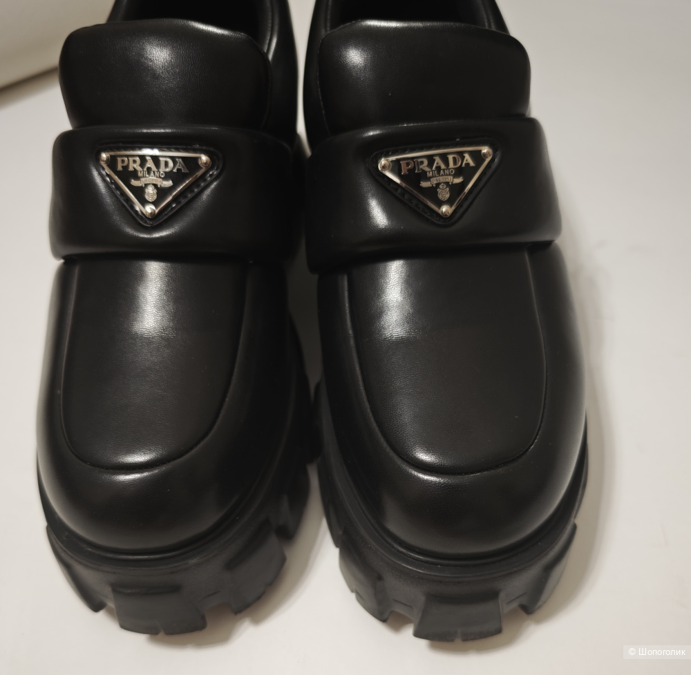 Лоферы Prada, размер 39(26 см)