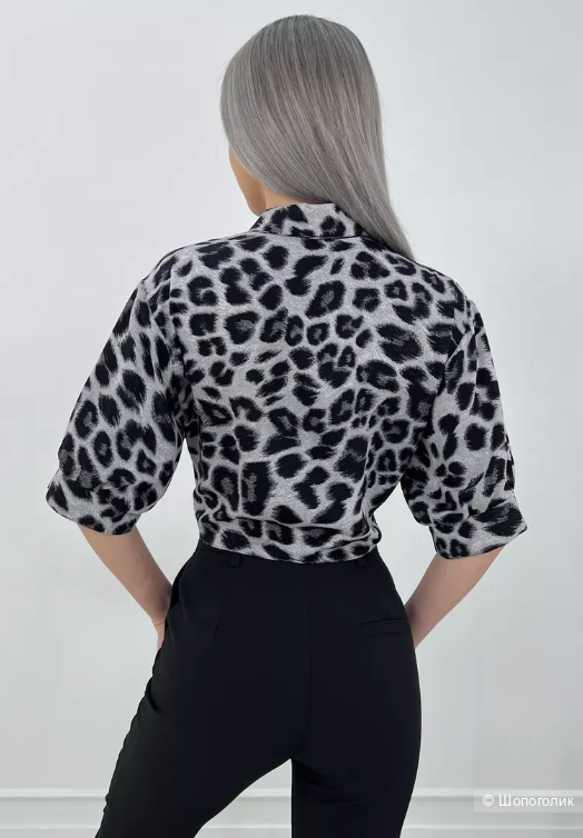 Блузка на завязке ФАРМАН collection, размер 48