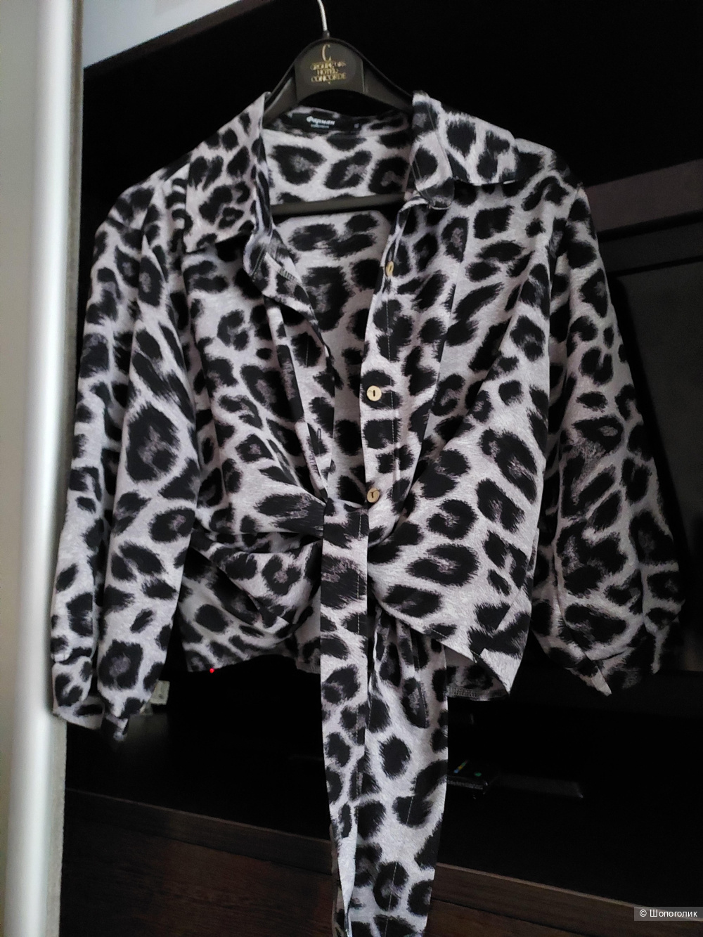 Блузка на завязке ФАРМАН collection, размер 48