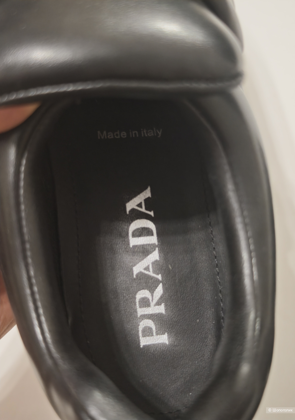 Лоферы Prada, размер 39(26 см)