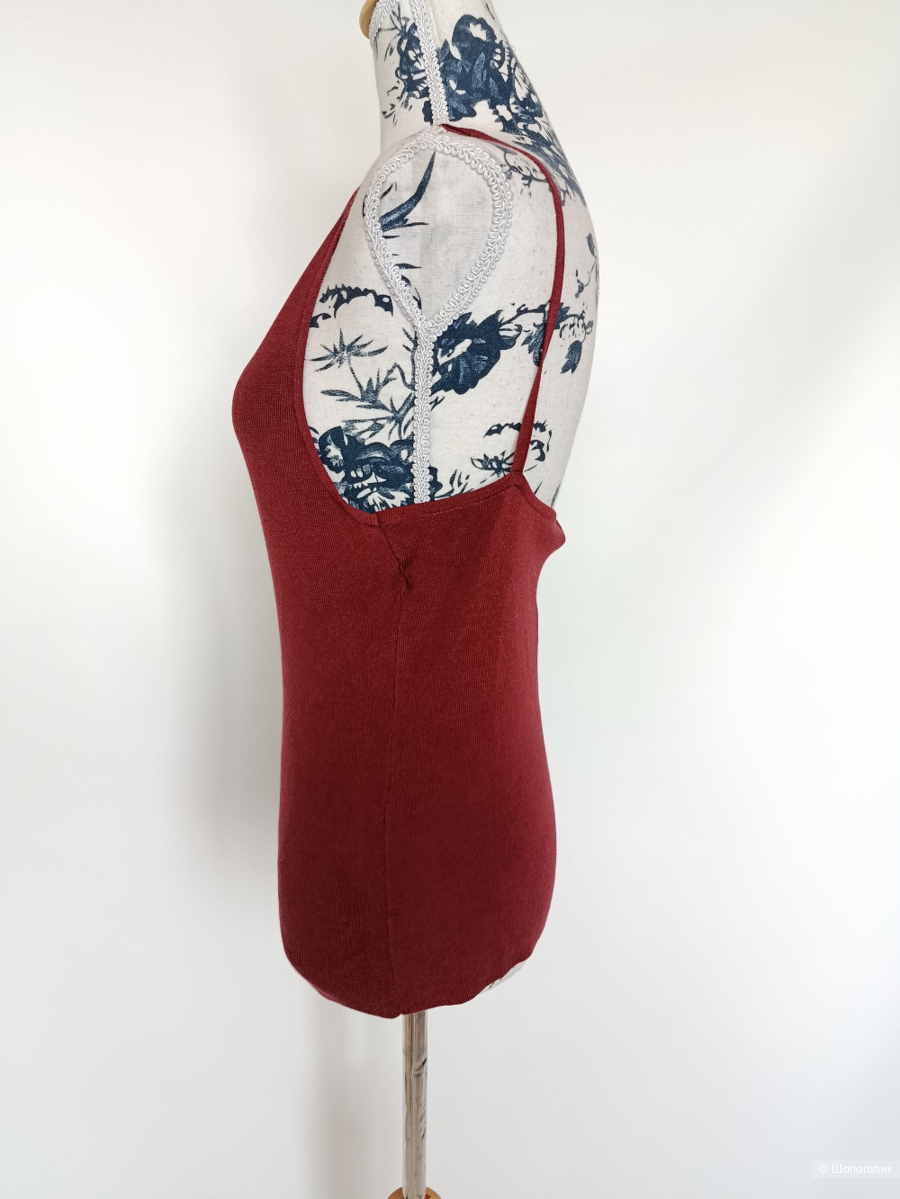 Трикотажный топ Lime с шелком , L