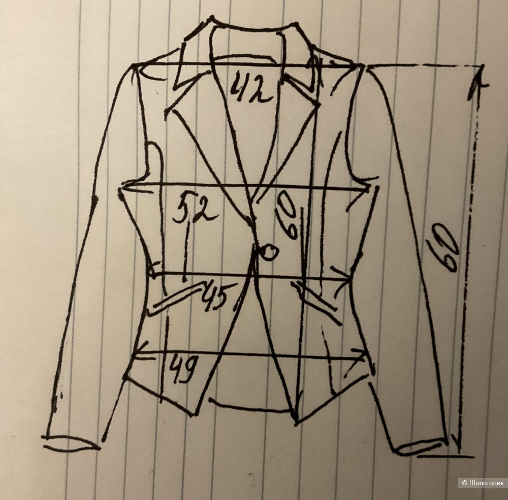 Блейзер Envy,46