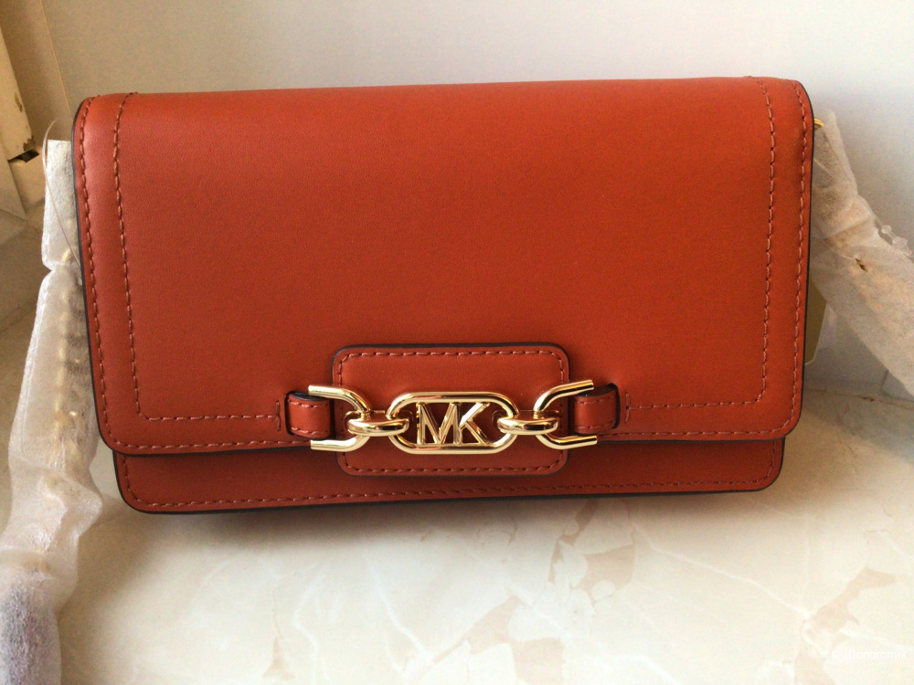 Кожаная сумка Michael Kors