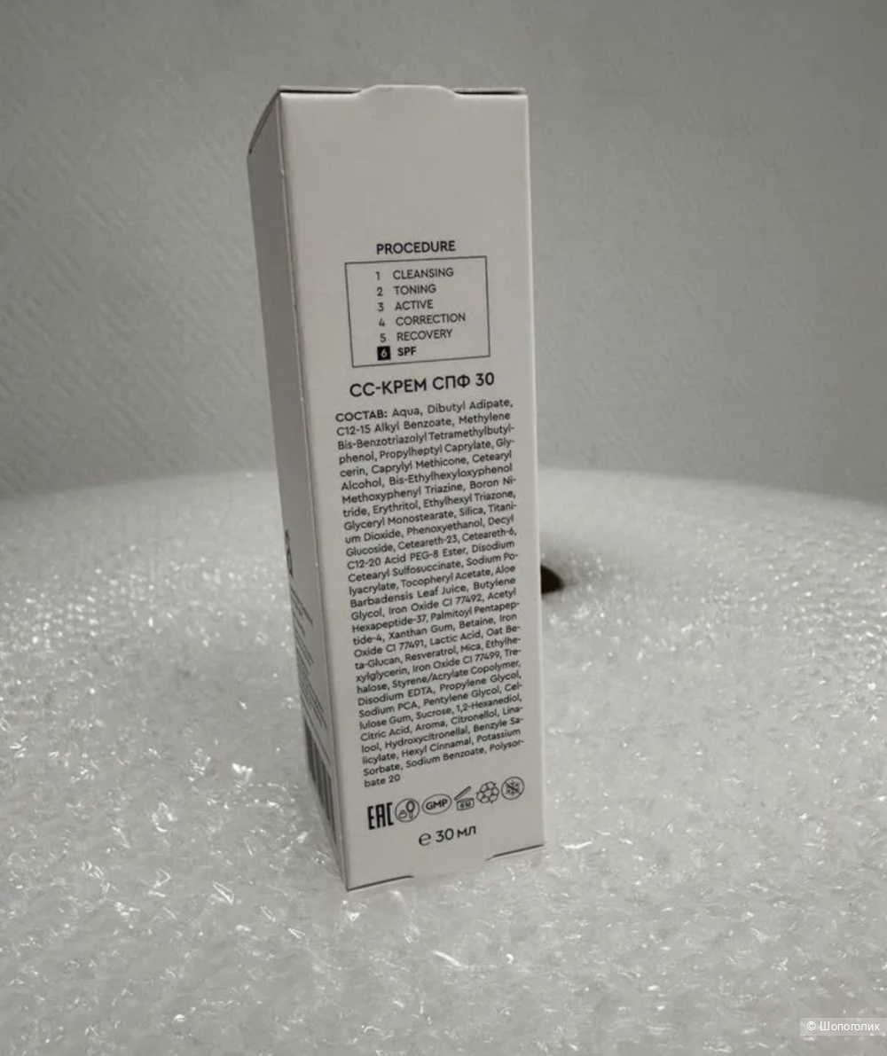 Spf cc-крем 30 light 01 angiopharm, 30 мл