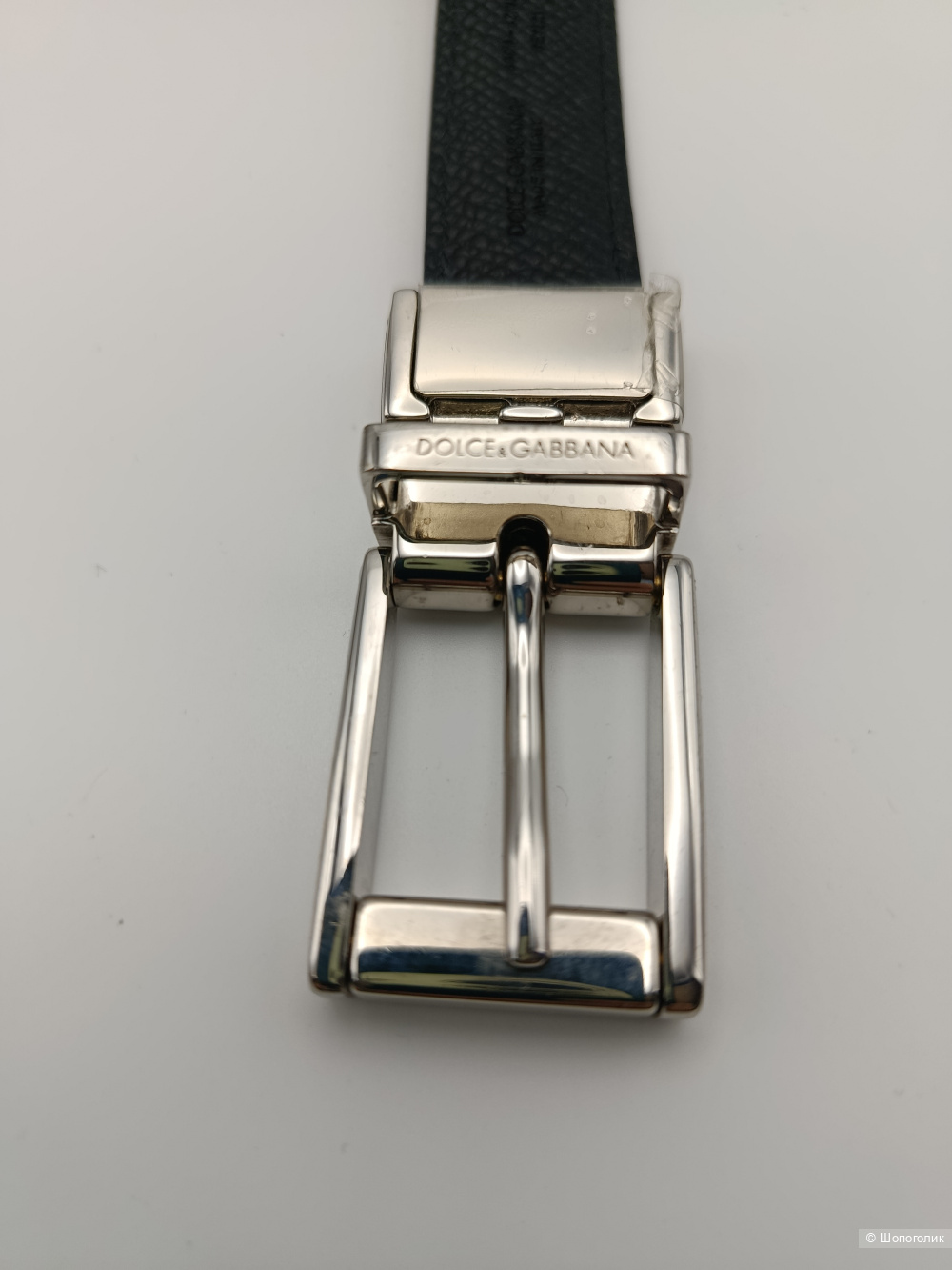 Ремень dolce&gabbana кожаный, 80см