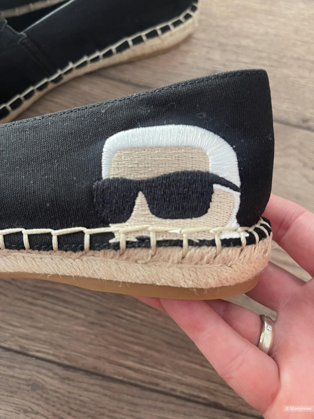 Эспадрильи Karl Lagerfeld 7us, 5uk 38 eur.